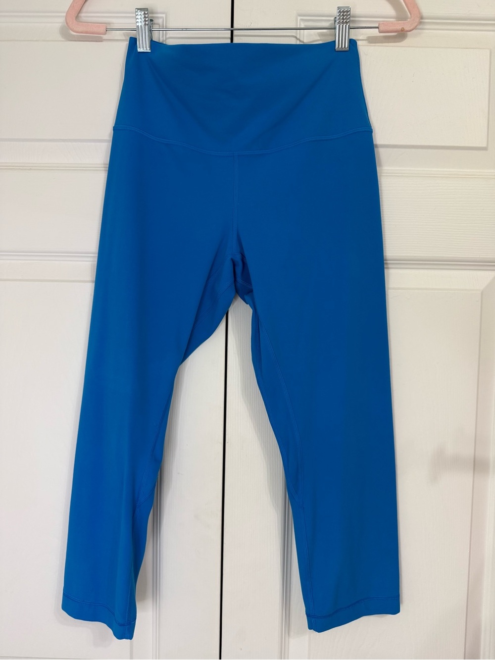 Lululemon Align High-Rise Crop Leggings, Blue Nile, Sz 8